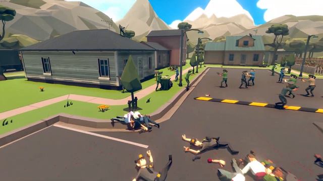 WARBOX SANDBOX! Active Ragdoll Physics! Realistic Epic NPC War Battle! #14 смотреть онлайн