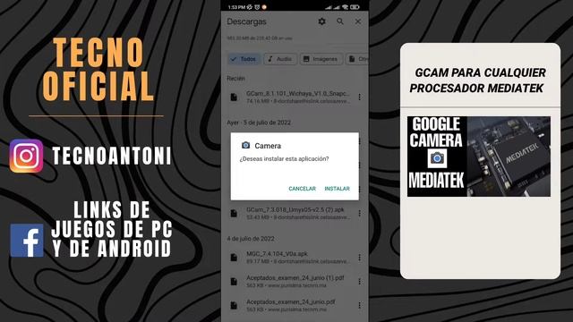 ? DESCARGA una de las MEJORES GCAM COMPATIBLES para PROCESADORES MEDIATEK смотреть онлайн