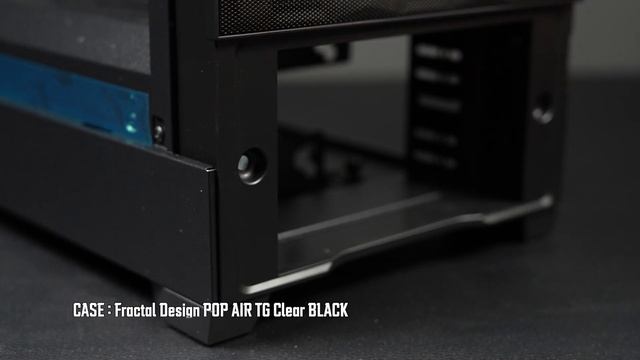 프랙탈 POP AIR 블랙 + 딥쿨 ASSASSIN IV 올블랙 감성 PC 빌드 смотреть онлайн