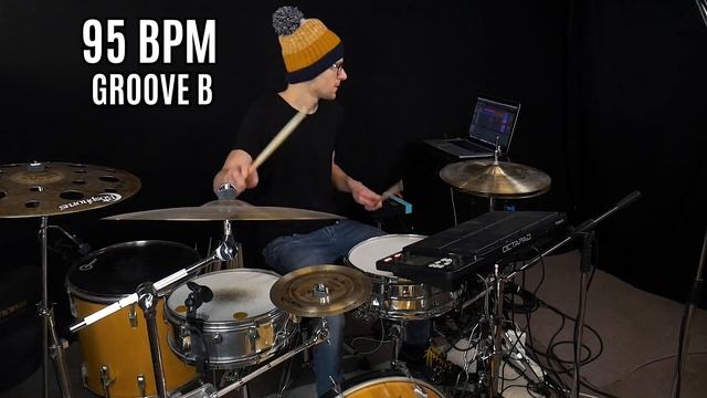 Reggaeton Drum Loop 95 BPM // The Hybrid Drummer смотреть онлайн