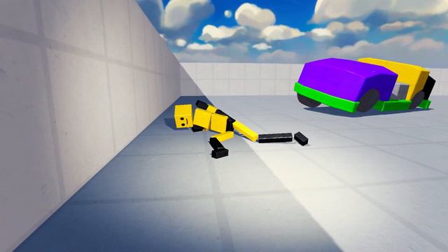 Crazy Crowd Test, Giants Escape, Guns, Red Laser • Fun With Ragdolls vol. 25 смотреть онлайн