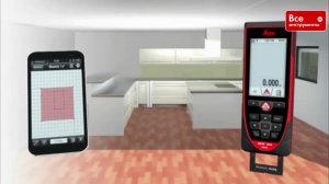 Лазерный дальномер Leica Disto D810 touch и DISTO Sketch App