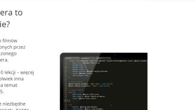 Produktywne tworzenie stron –z LESS & SASS смотреть онлайн