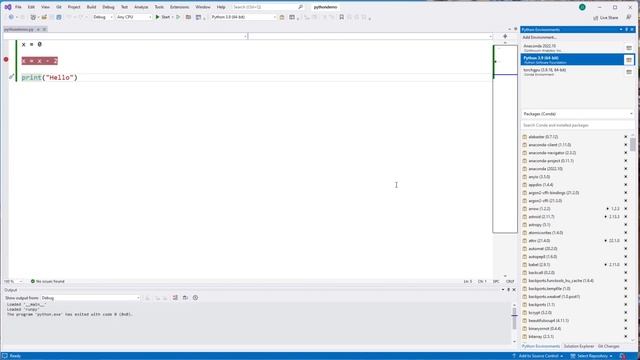Python in Visual Studio 2022! смотреть онлайн