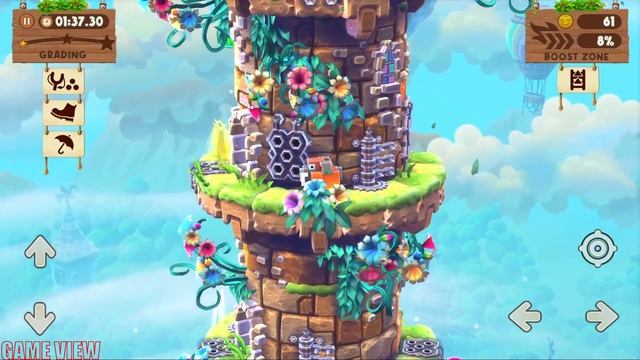 Blocky Castle: Tower Challenge - Gameplay | Mobile Game смотреть онлайн