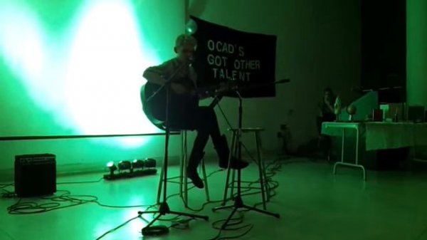 Masha on Guitar, Covering 'Flume' by Bon Iver