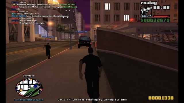 GTA SAMP Cops & Robbers - A Quick Chase смотреть онлайн