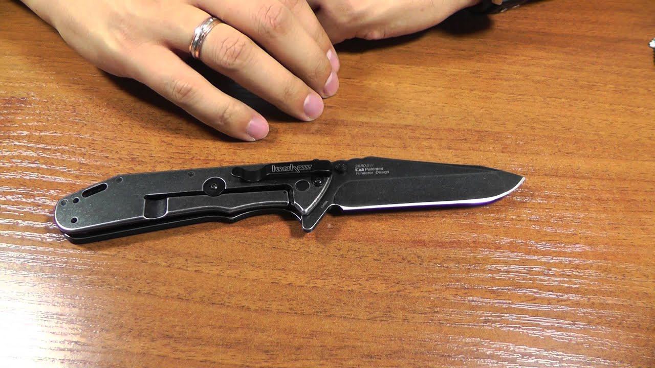 Kershaw 3880 Thermite, BlackWash. первые впечатления