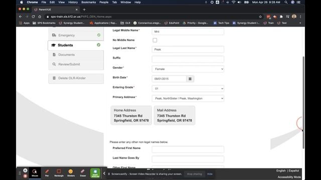 Online Registration ParentVUE Training смотреть онлайн