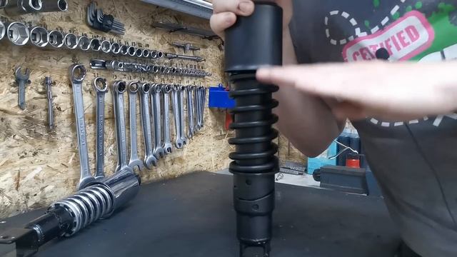 Новые амортизаторы на Урал/Днепр. Китай против ВАЗ самоделки смотреть онлайн