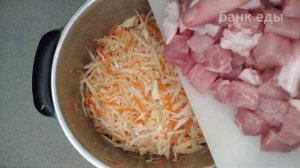 Так просто и вкусно! Запеченная капуста с мясом в рукаве / капуста с мясом в духовке в рукаве рецеп