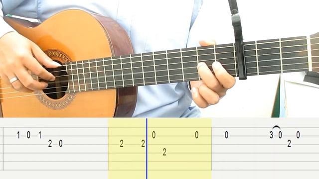 Rain and Tears Guitar Lesson Melody Tab Tutorial Guitar Lessons for Beginners смотреть онлайн