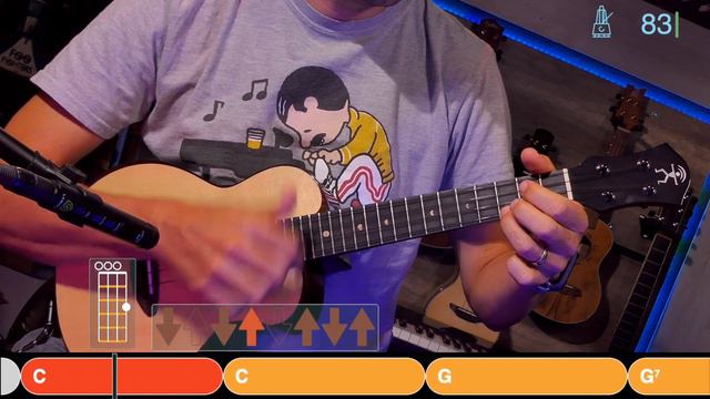 Hakuna Matata - Le roi lion - Play Along Ukulélé Tutoriel смотреть онлайн