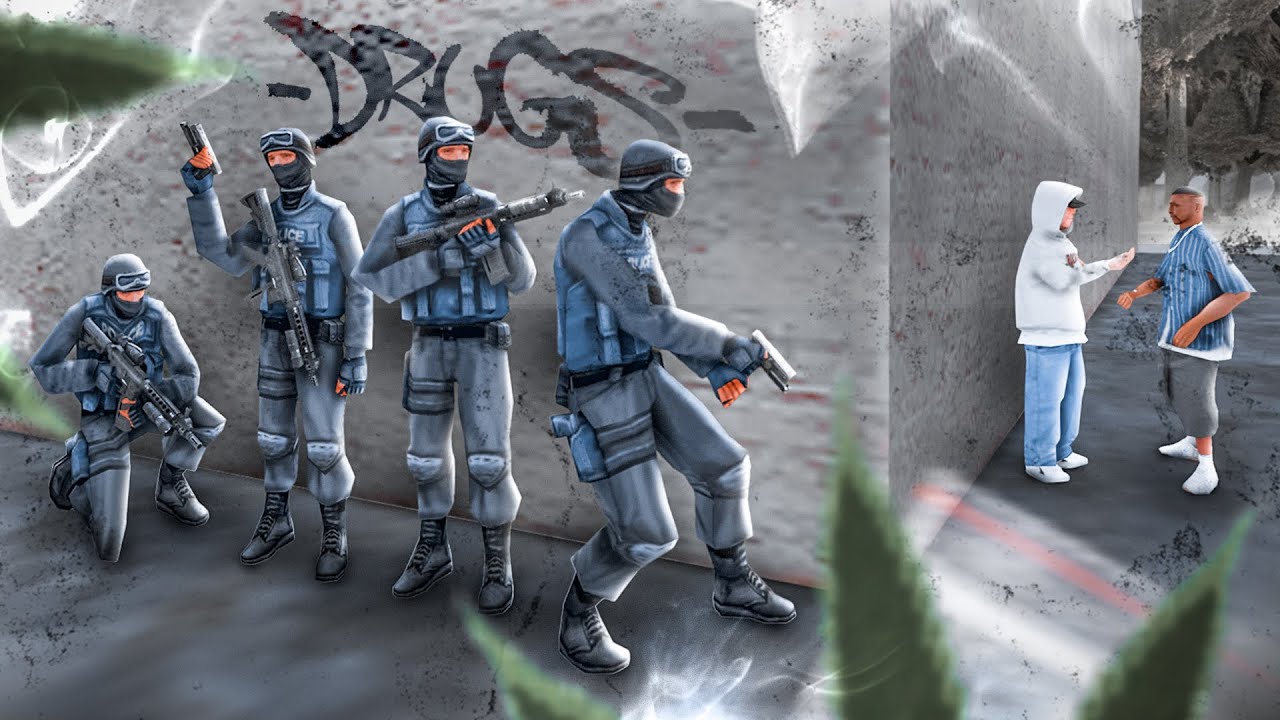 ФБР ПОЙМАЛИ НАРКОДИЛЕРА в GTA SAMP смотреть онлайн