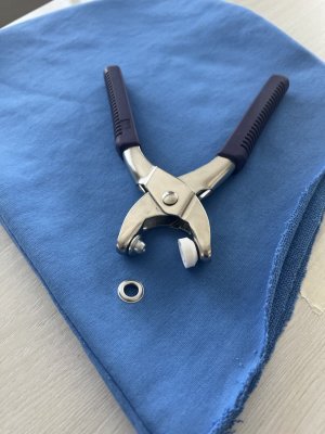 Как установить люверсы на швейное изделие