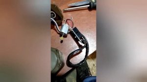 Ремонт электрокрана отопителя на Никитиной Газели от первого лица.