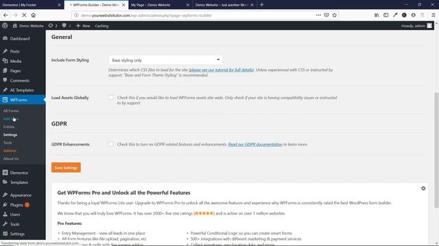How to edit Footer of Wordpress Website in Hindi - वर्डप्रेस में फुटर कैसे एडिट करें смотреть онлайн