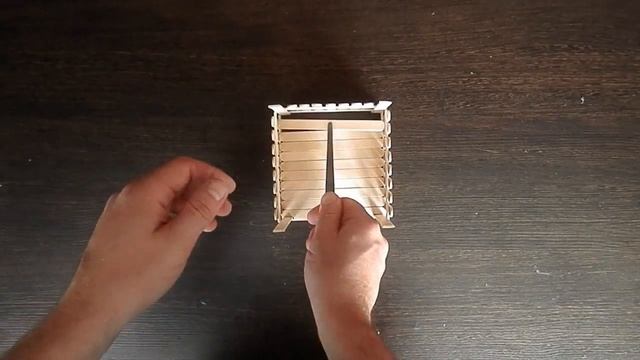 Своими руками - Беседка. Поделка из палочек от мороженого смотреть онлайн