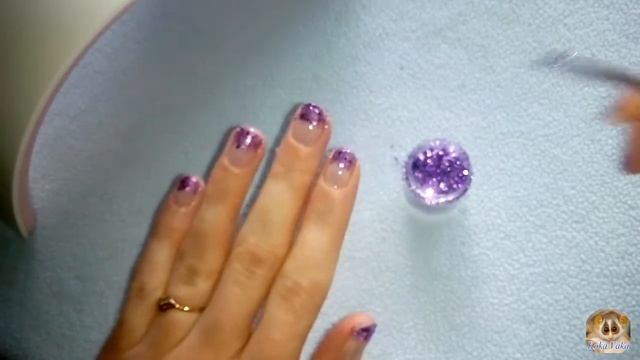 Дизайн ногтей с блестками. Блестки на коротких ногтях. Блестки на гель лак.