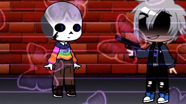 грустный мем про ау сансов ( тот самый ролик про который я говорила) #мем #undertale #gachameme смотреть онлайн