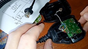 Icom HM-152. Улучшение модуляции и восстановление кабеля тангенты