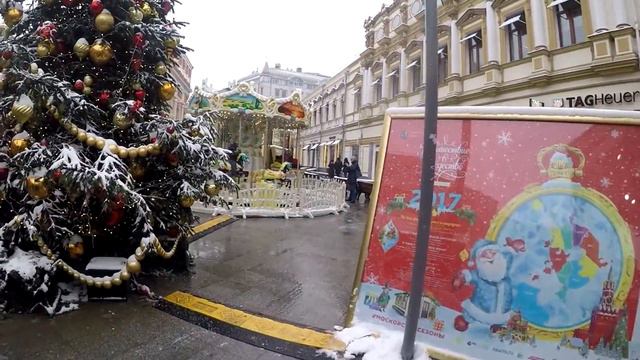 VLOG: НОВОГОДНЯЯ МОСКВА 2017 - КУЗНЕЦКИЙ МОСТ смотреть онлайн