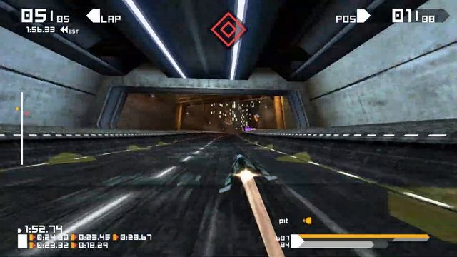 BallisticNG | 1.3.2 Nova Split Forward / Reverse смотреть онлайн