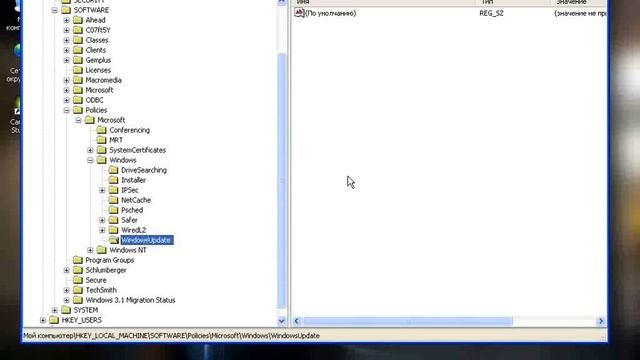 Отключение автоматического обновления.flv смотреть онлайн