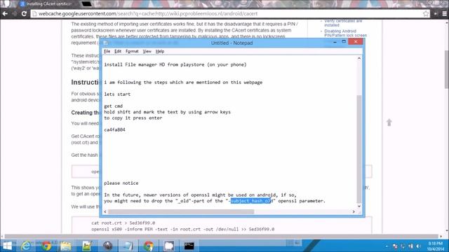 CA Root certificate install android 4 and above смотреть онлайн