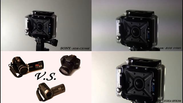 cannon 550D vs canon Legria HF R206 vs Sony HDR-CX190E смотреть онлайн