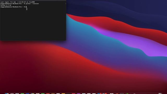 how to check python version in MacBook? there is no need to install python 2 or python 3 separately смотреть онлайн