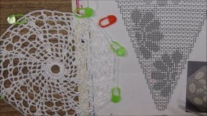 СВЯЖЕМ ВМЕСТЕ стильную СКАТЕРТЬ КРЮЧКОМ на круглый стол. ПОДРОБНЫЙ мастер класс.  СХЕМА. 2 часть.