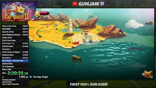 100% in 4:39:17 | Cat Quest II Speedrun смотреть онлайн