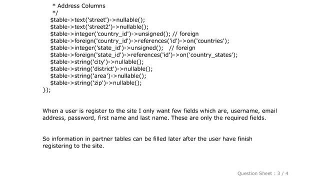 MySQL : Laravel Database Schema, Nullable Foreign смотреть онлайн
