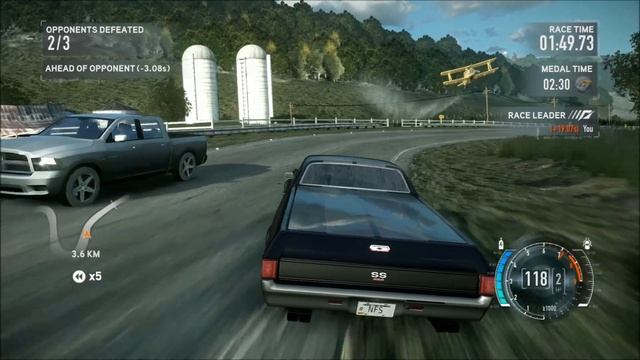 NFS The Run - Chevrolet El Camino SS "Cesar DeLeon" смотреть онлайн