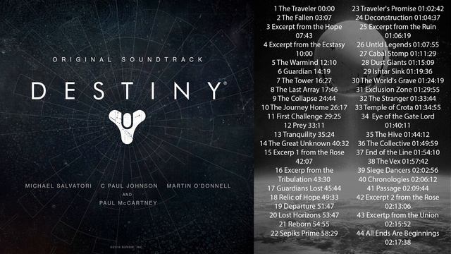 Destiny Original Soundtrack смотреть онлайн