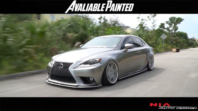 Lexus IS Base 2014- 2016 Model Splitter Lip Body Kit NOW Available!!