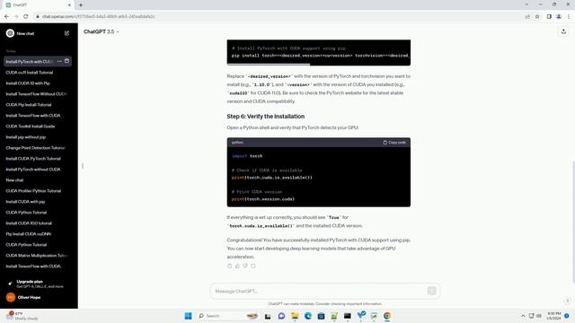 install pytorch with cuda support pip смотреть онлайн