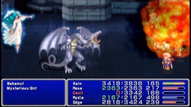 Final Fantasy IV - The After Years (PSP): Mysterious Girl & Bahamut смотреть онлайн