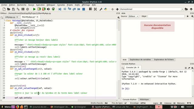 PyQt5-Demo #2 (Signaux/Slots) смотреть онлайн