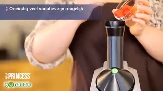 PRINCESS YONANAS HEALTHY ICE MAKER - Ijs / Roomijsmaker / Wijnkoeler - Productvideo Vandenborre.be смотреть онлайн