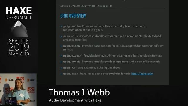 Audio Development with Haxe - Thomas J Webb смотреть онлайн