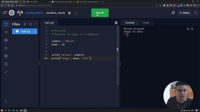 Curso de Python desde Cero #2 || Variables, Inputs смотреть онлайн