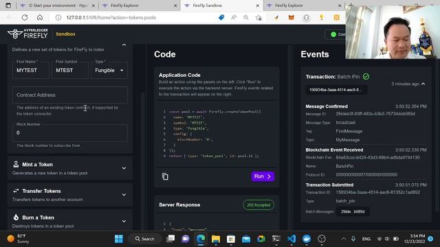 [Demo] Hyperledger FireFly (ທົດລອງ Platform Blockchain) - Blockchain Address 0x00 смотреть онлайн