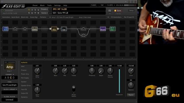 Fractal AXE FX III - New Firmware 14.00 Demo смотреть онлайн