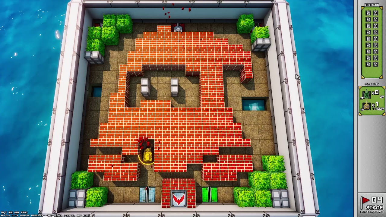 Battle City Remake на пк . игры денди по новому смотреть онлайн