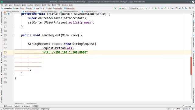 3 - Android Volley récupération des données TEXT et JSON смотреть онлайн