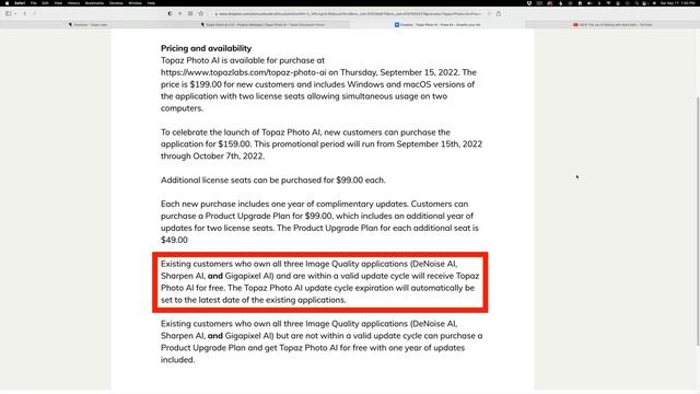 TOPAZ PHOTO AI (OFFICIAL RELEASE AND INTRODUCTORY SALE)