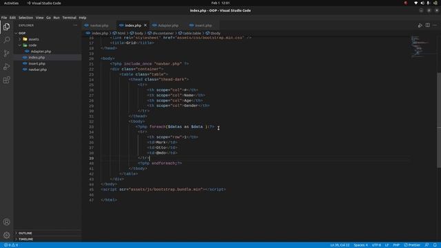 Fetch data from database in php oop смотреть онлайн