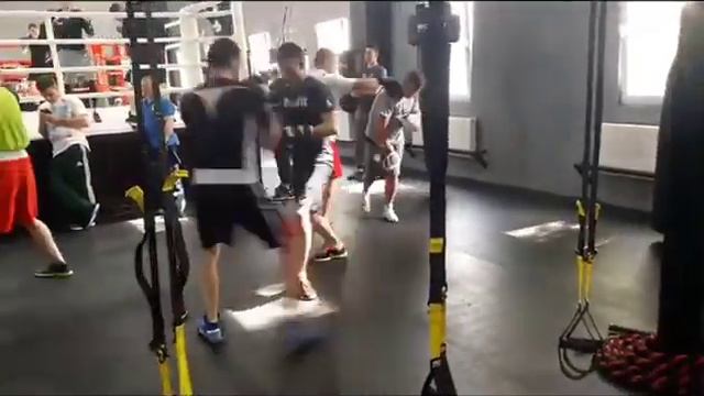 СЕМИНАР ПО БОКСУ.? Андрей Бупас Ивичук. bupas . Pads work. Boxing combinations. Boxing coach смотреть онлайн